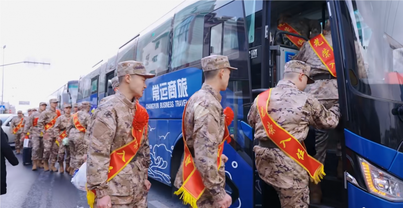 常運(yùn)集團(tuán)圓滿(mǎn)完成上半年新兵運(yùn)送任務(wù)